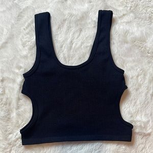 Zara Cutout Crop Top - SIZE: XS-S